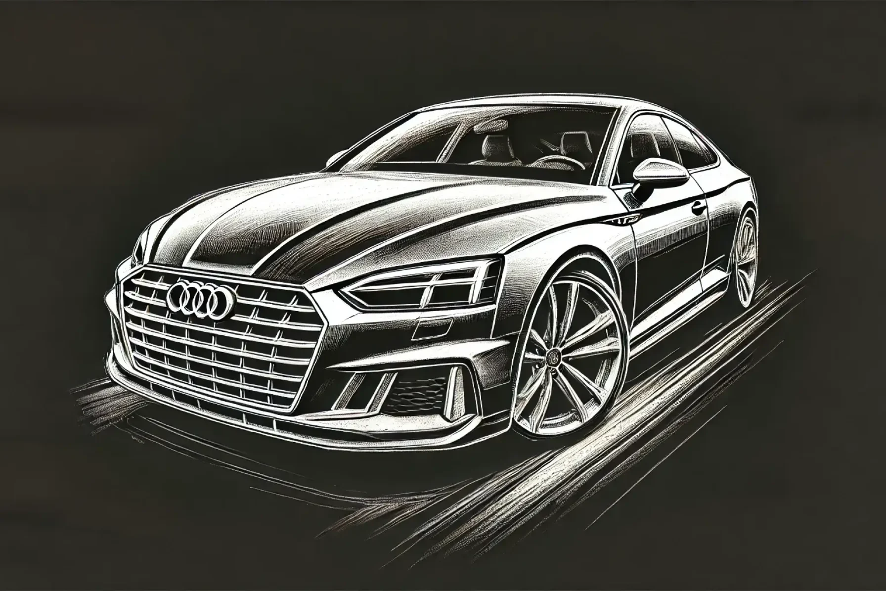 Audi S5 Sketch